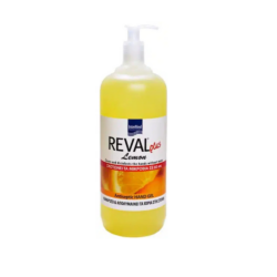 Reval Plus Lemon Αντισηπτικό Χεριών Gel 1 LT