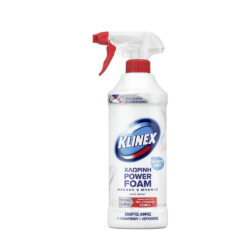 KLINEX ΑΝΤΛΙΑ ΚΑΘΑΡΙΣΜΟΥ ΜΠΑΝΙΟΥ 435ML ΑΦΡΟΣ ΜΠΑΝΙΟΥ ΜΕ ΧΛΩΡΙΟ
