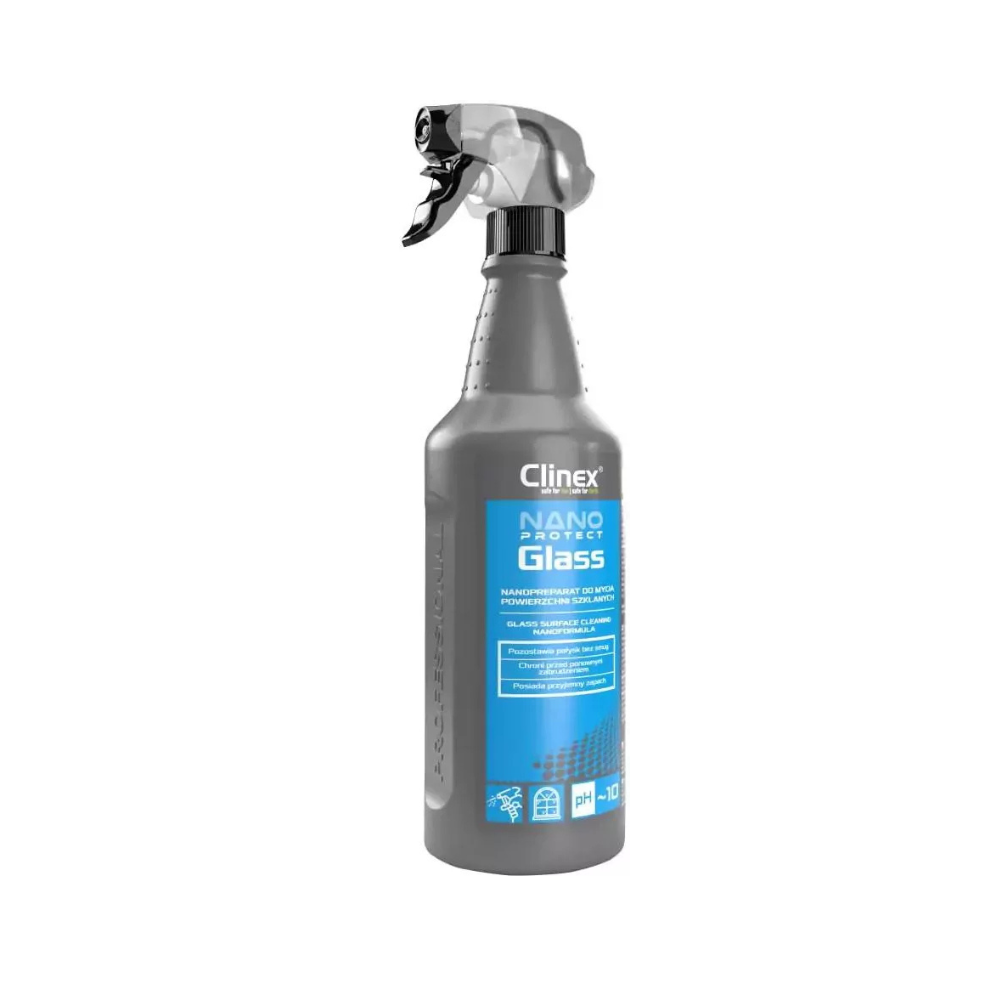 Clinex Καθαριστικό Spray Τζαμιών Nano Protect Glass 1lt